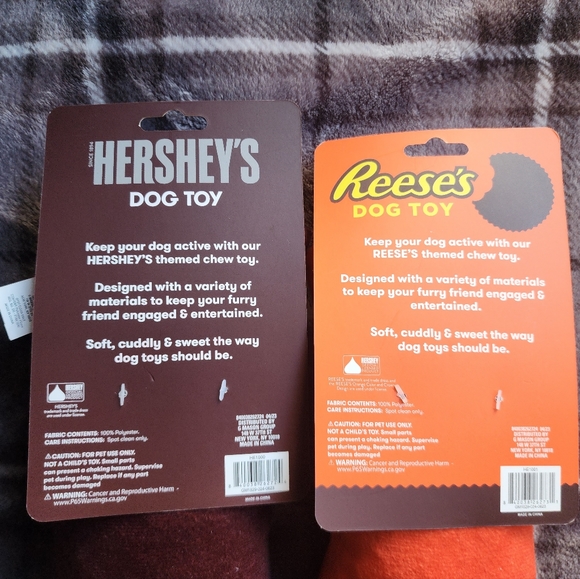 NWT Hershey dog toys - Picture 4 of 4